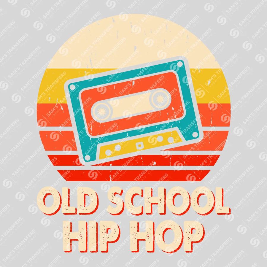 Old School Hip Hop Sunset Ready-to-Press DTF Transfer | SAT09869