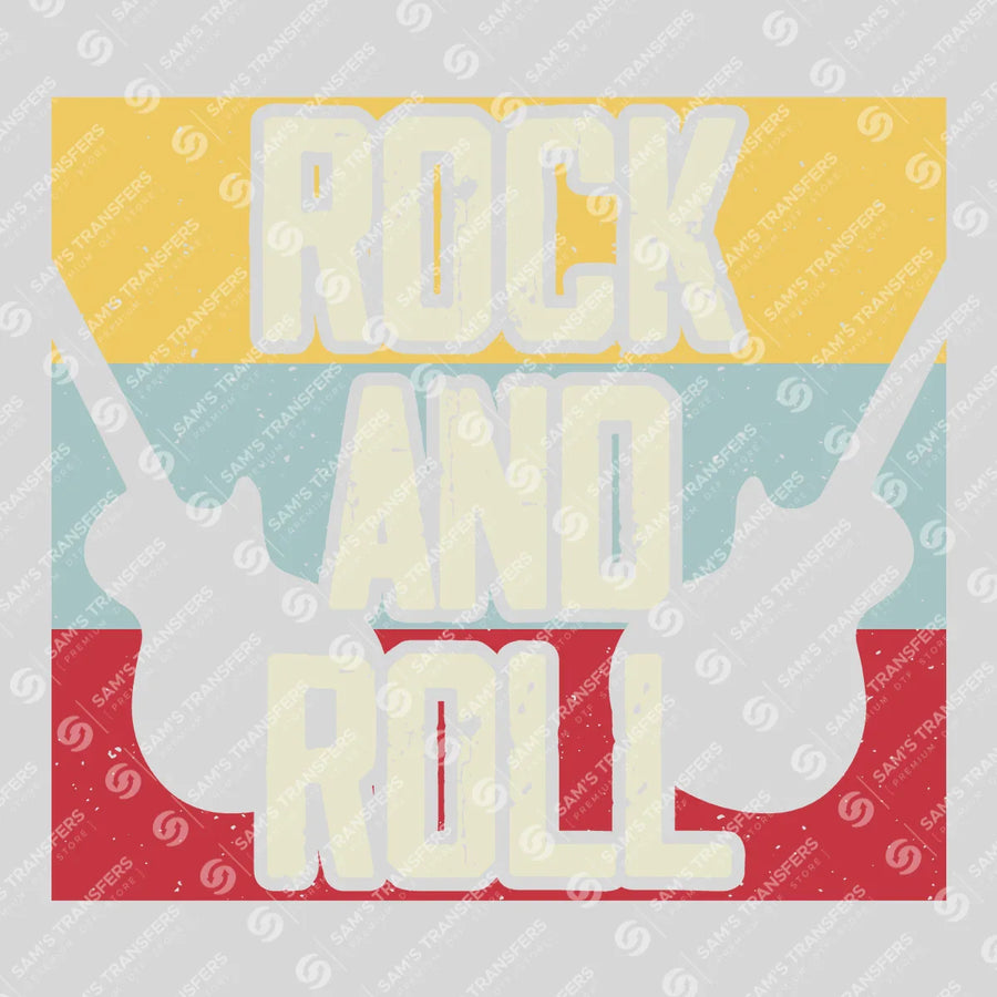 Rock And Roll Ready-to-Press DTF Transfer | SAT09930