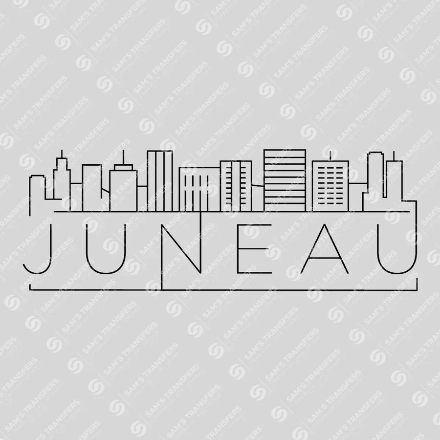 Juneau Skyline Ready-to-Press DTF Transfer | SAT10016