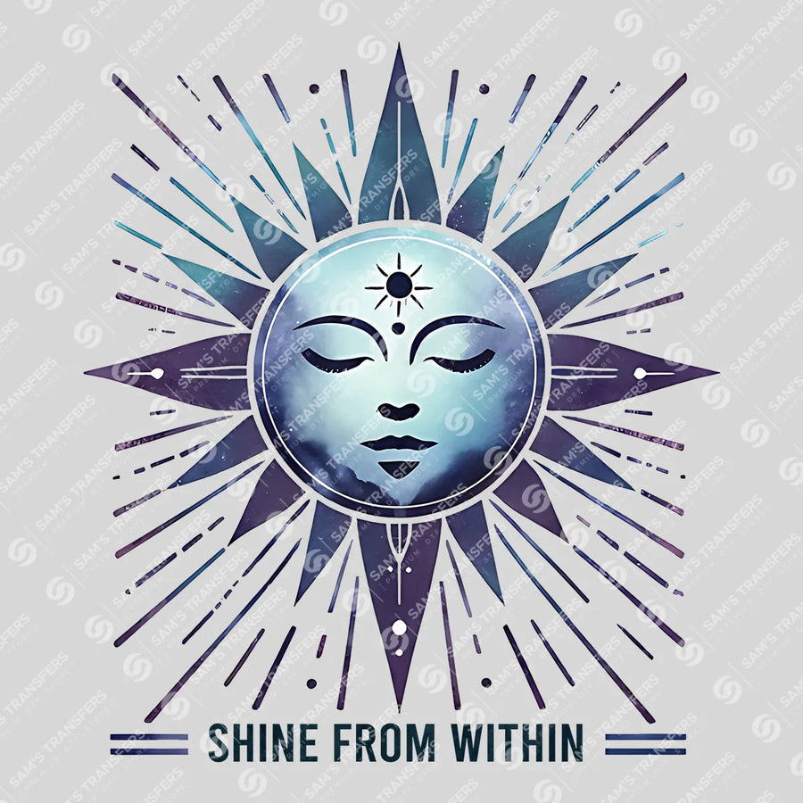 Shine From Within Ready-to-Press DTF Transfer | SAT10086