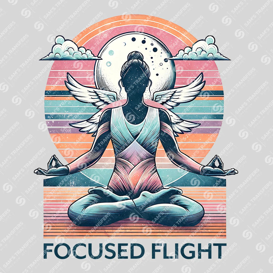 Focused Flight Ready-to-Press DTF Transfer | SAT10089