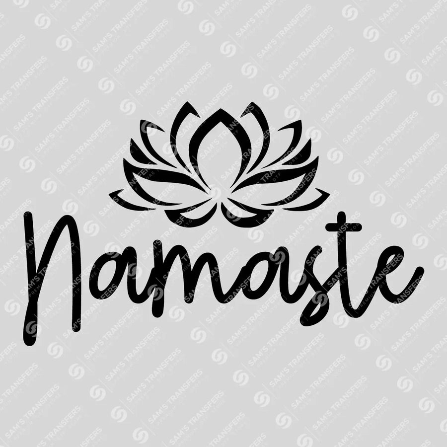 Namaste Lotus Ready-to-Press DTF Transfer | SAT10129