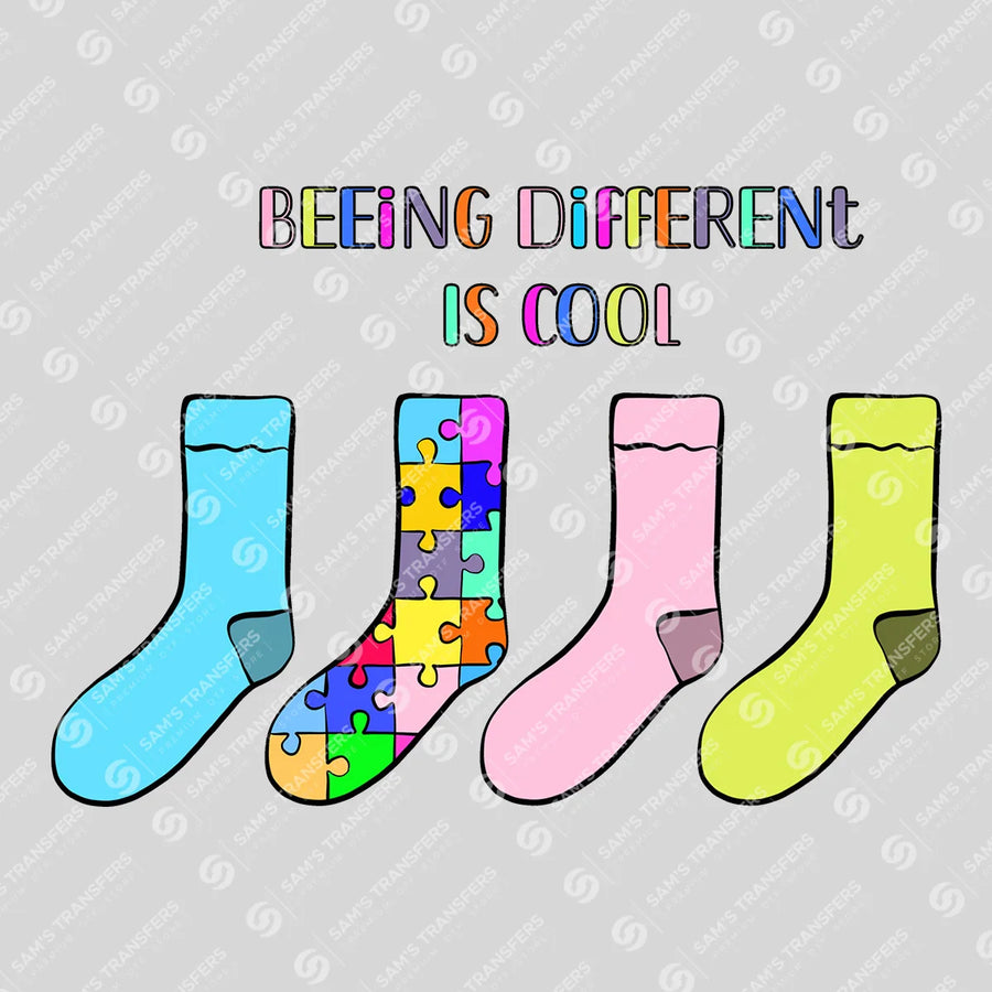 Being Different Is Cool Ready-to-Press DTF Transfer | SAT10333