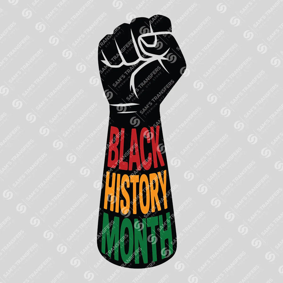 Black History Month Ready-to-Press DTF Transfer | SAT10797