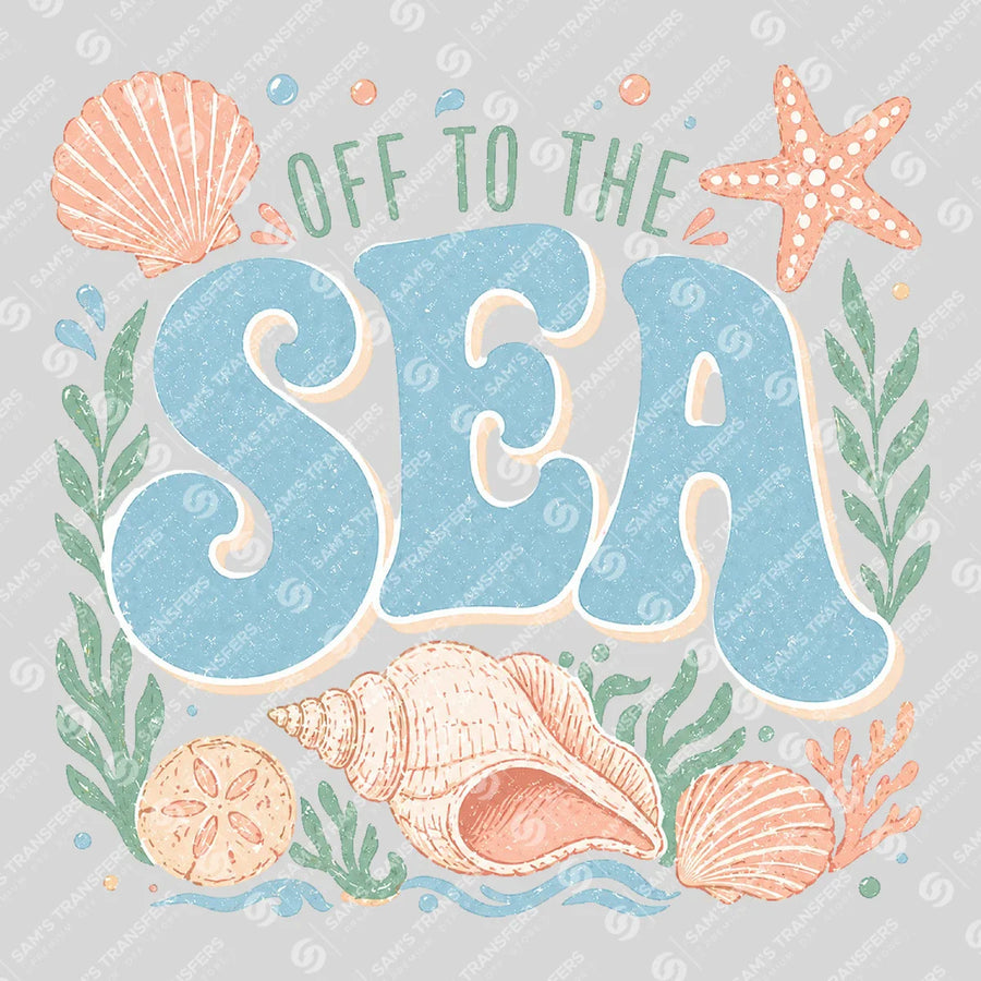 Off To The Sea Ready-to-Press DTF Transfer | SAT11239