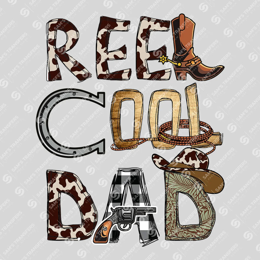 Reel Cool Dad Ready-to-Press DTF Transfer | SAT11443