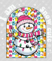 I Am Snow Cute – Christmas Lights Snowman DTF Transfer