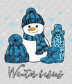 Winter Basics – Snowman & Cozy Accessories DTF Transfer
