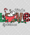 For the Love of Christmas – Festive Hot Cocoa Snowman Sweatshirt