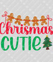 Christmas Cutie – Gingerbread and Tree Holiday Sweatshirt