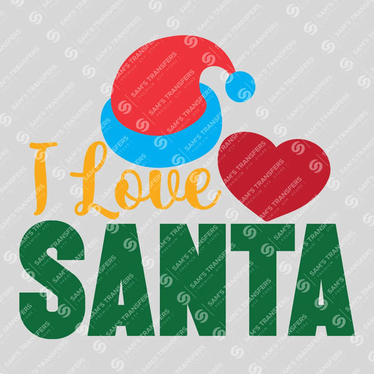 I Love Santa – Festive Christmas Sweatshirt