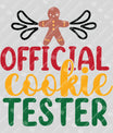 Official Cookie Tester – Gingerbread Christmas Sweatshirt