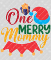 One Merry Mommy – Festive Christmas Sweatshirt for Moms