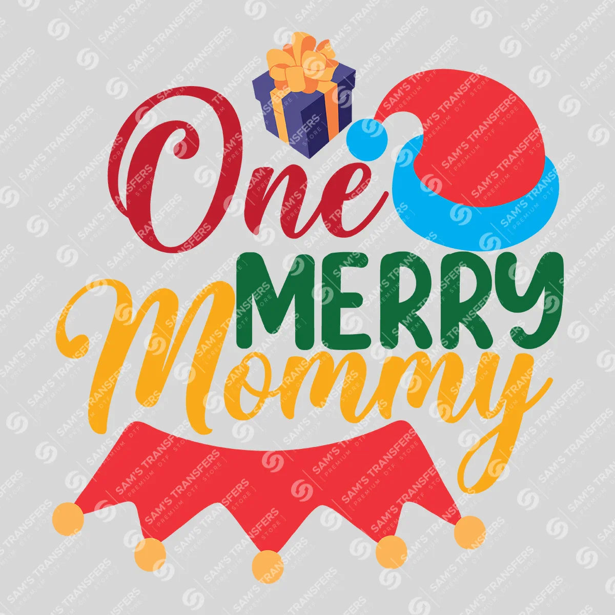 One Merry Mommy – Festive Christmas Sweatshirt for Moms