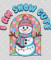 I Am Snow Cute – Funny Snowman Christmas Sweatshirt