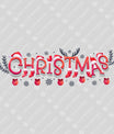 Christmas – Red Santa Hat & Stocking Holiday DTF Transfer