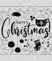 Merry Christmas – Holiday Mug & Stocking DTF Transfer