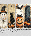 Spooky Season – Cute Ghost, Cat & Pumpkin Fall DTF Transfer