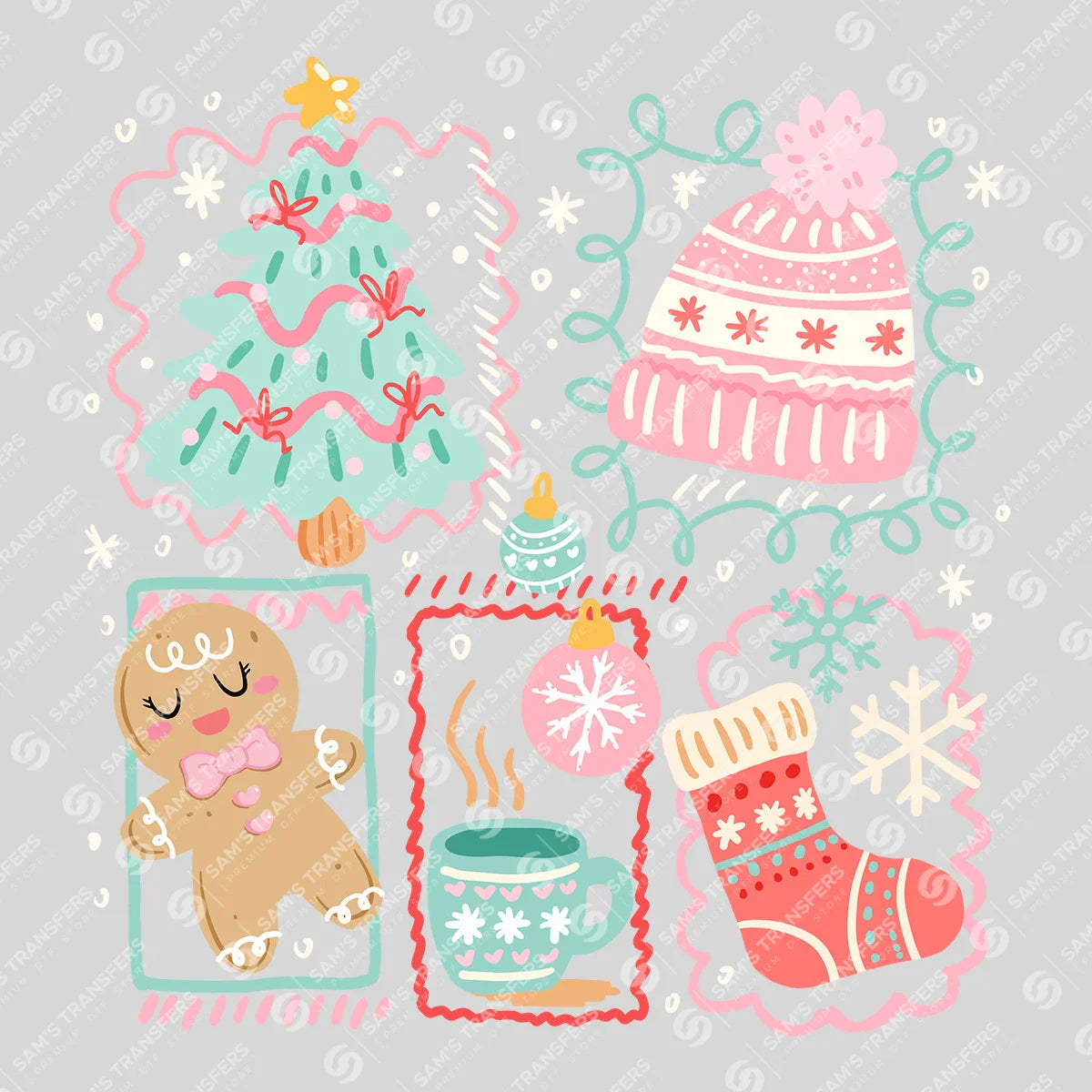 Christmas DTF Transfer - SKU: SMT0410