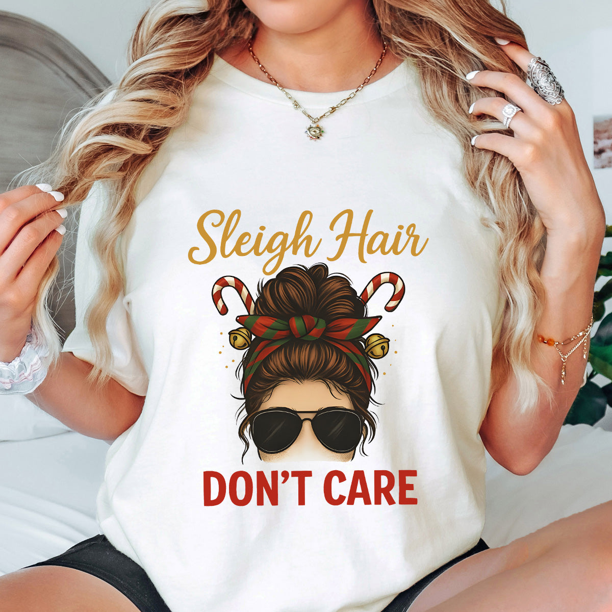 Tshirt featuring a Random-themed DTF transfer.