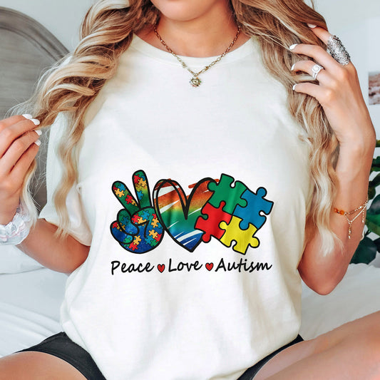 Tshirt featuring a Random-themed DTF transfer.