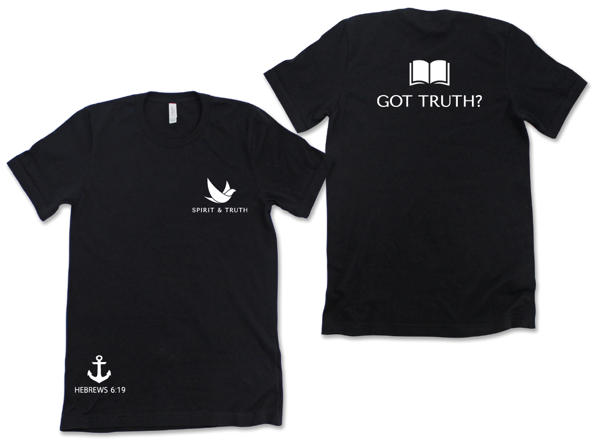 Spirit & Truth Tees - Design D