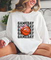 Gameday Basketball Bow Ready-to-Press DTF Transfer - Sam's DTF Transfers