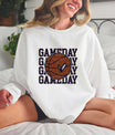 Gameday Basketball Glitter Ready-to-Press DTF Transfer - Sam's DTF Transfers