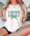 Checkered Lucky Bow St. Patrick’s Day Ready-to-Press DTF Transfer - Sam's DTF Transfers
