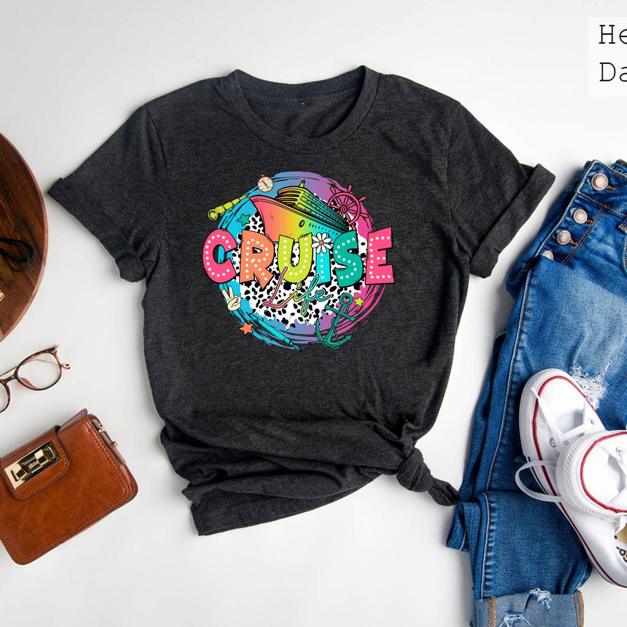 Cruise Vibes Summer DTF Transfer - Vibrant Travel Design