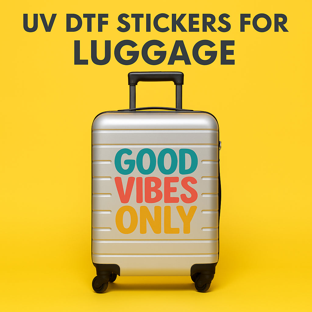 UV DTF Stickers For Luggage Surface