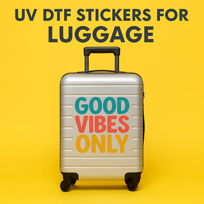 UV DTF Stickers For Luggage Surface