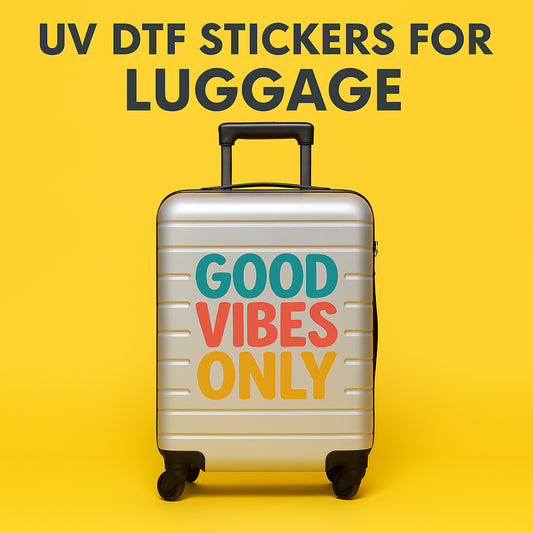 UV DTF Stickers For Luggage Surface