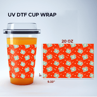 UV DTF Sticker Transfers by Size