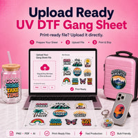Upload Your UV DTF Sticker Gang Sheet