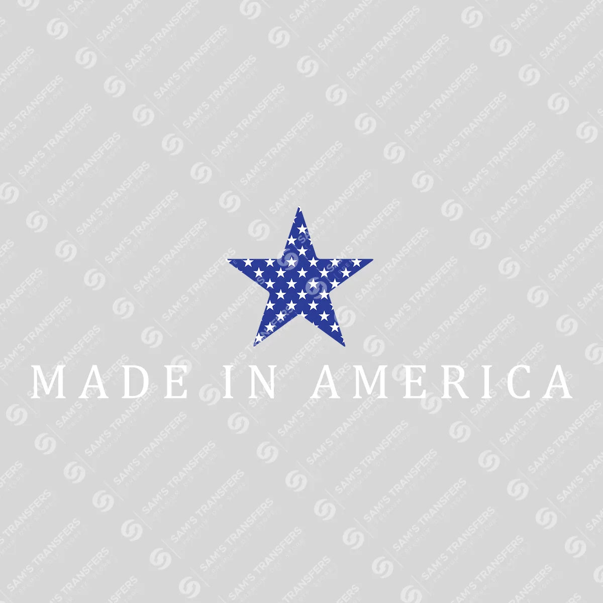 Made in America - 4th of July Ready-to-Press DTF Transfer