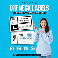 Custom DTF Neck Label